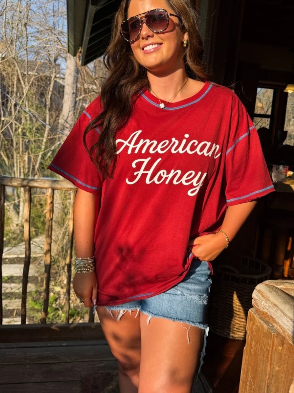 American Honey Oversized Tee